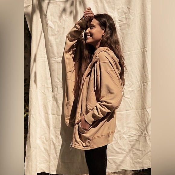 COPY - Free people All Your Love Solid Hoodie - Picture 6 of 9